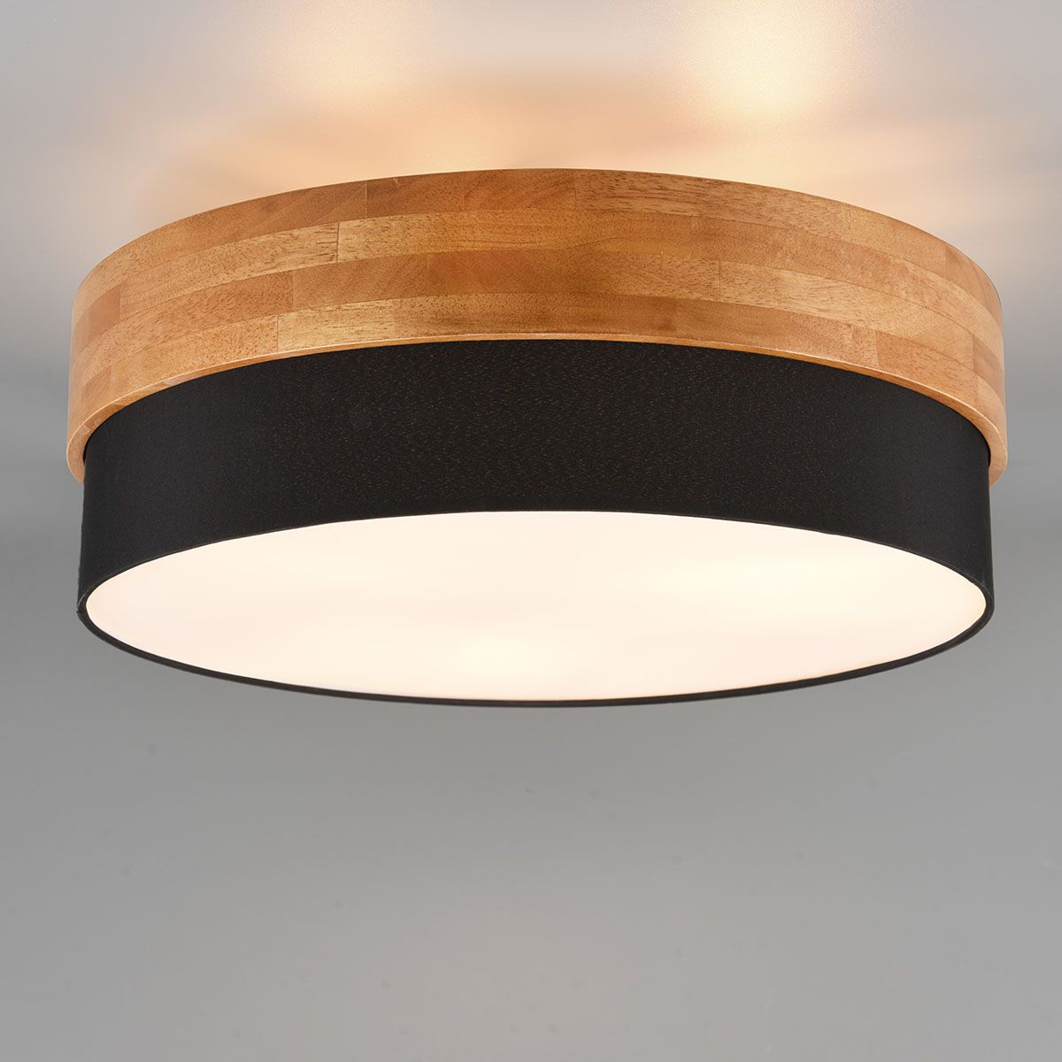 Lampadari & plafoniere: Deckenleuchte, Rund, Schwarz, 50 cm Ø – Nuovo (secondo la descrizione) da Kreuzlingen venduto da Smart-Light