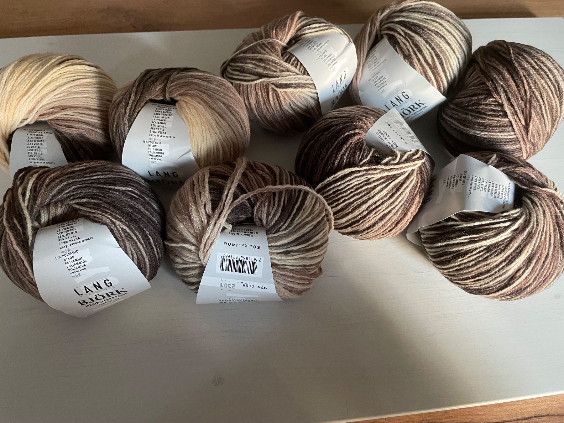 Lana: 1 Knäuel Björk Lang Yarns – Nuovo (secondo la descrizione) da Büsserach venduto da bor_s88m 3