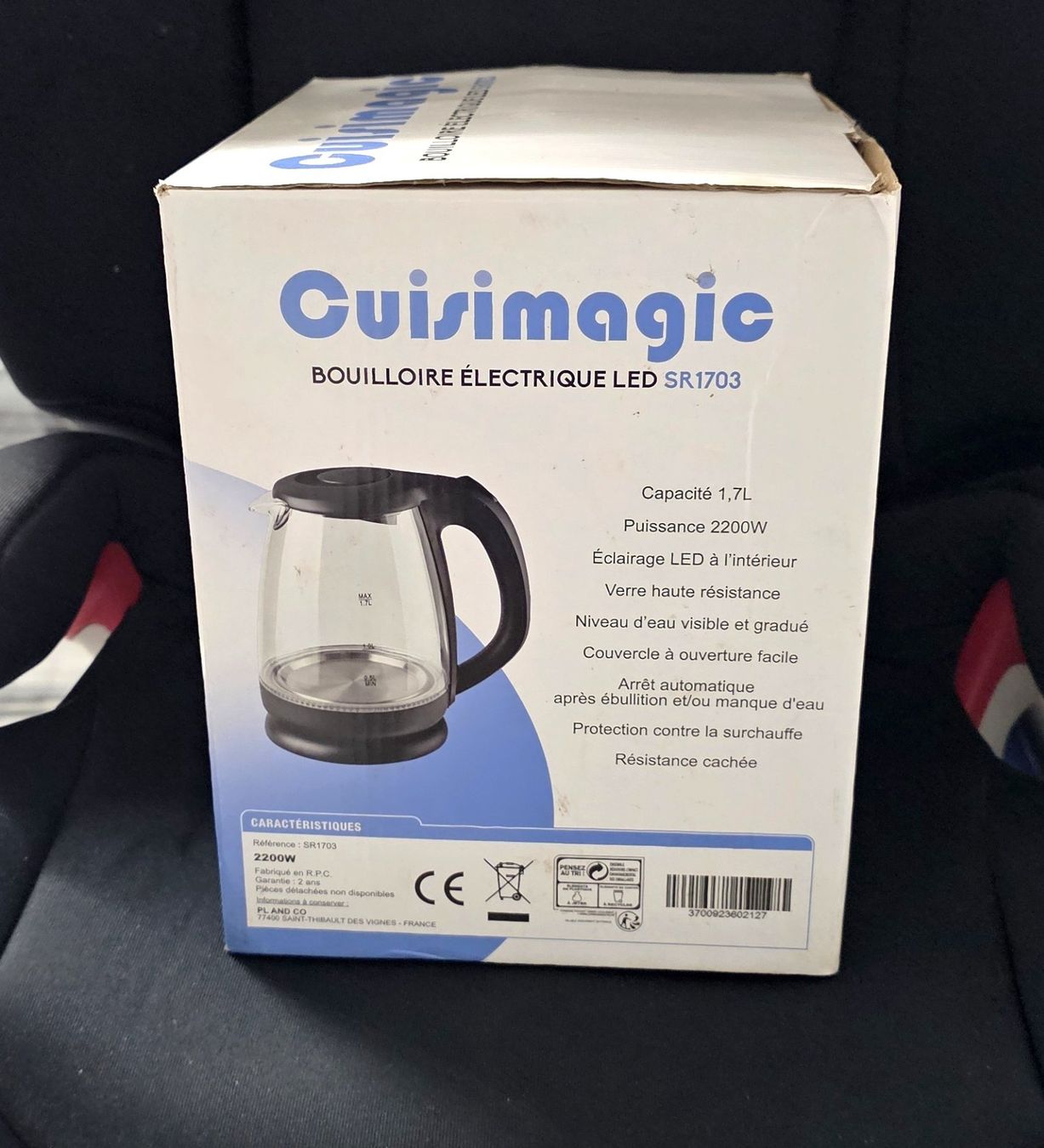 Bollitori: Bouilloire électrique avec illumination LED, peu utilisé – Usato da Eschenbach SG venduto da Ostirnim 2