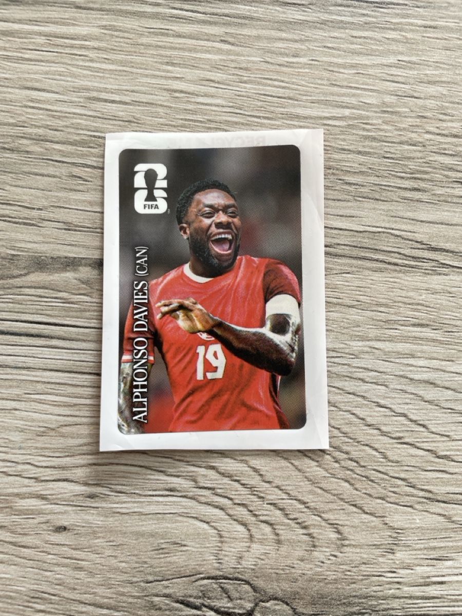 Panini Carte collezionabili: Coca Cola Sticker Wm 2026 Alphonso Davies – Nuovo (secondo la descrizione) da Selzach venduto da adr_8mst