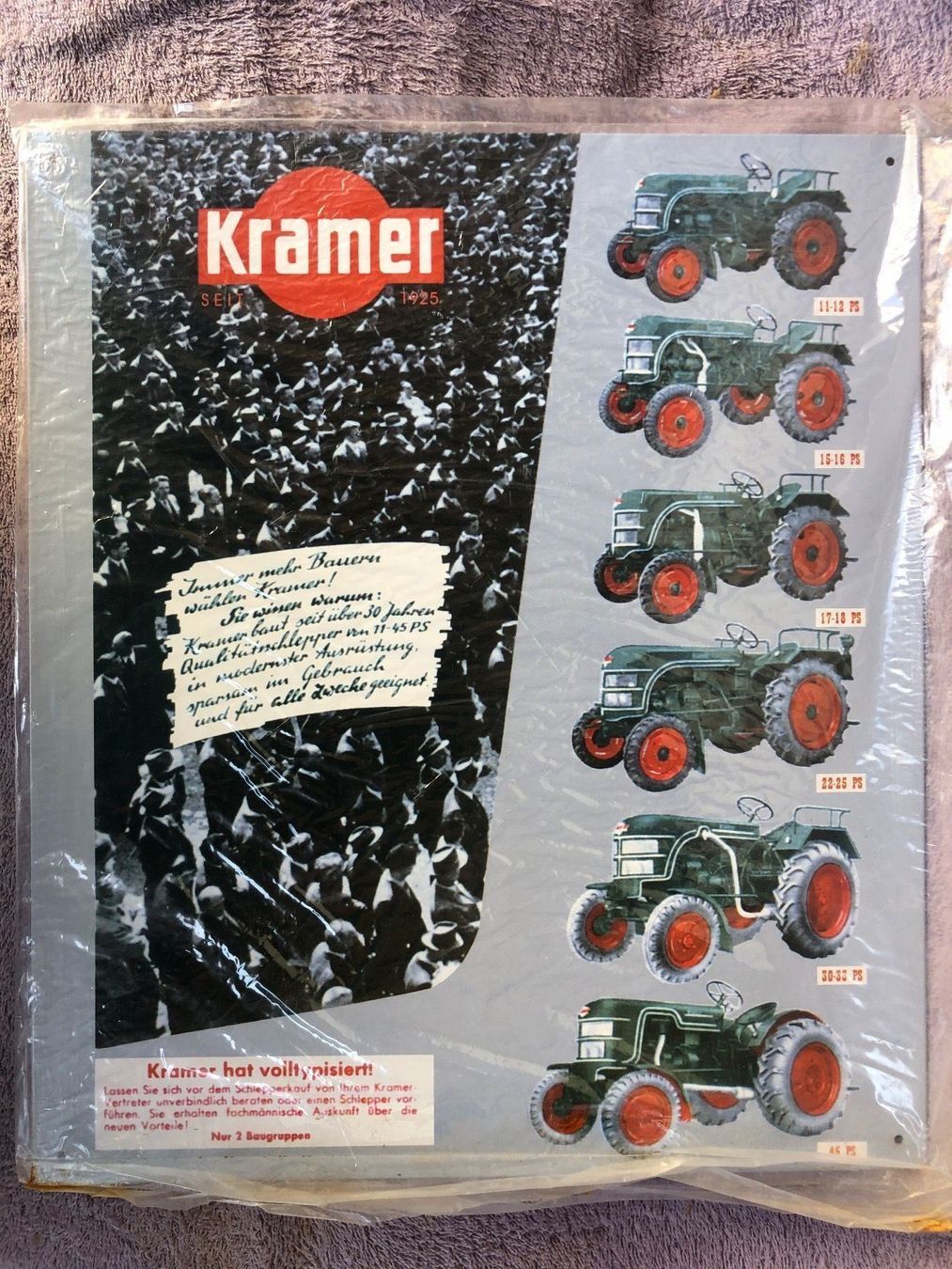Insegne: Kramer Traktor diesel Oldtimer schlepper classic – Usato da Reinach AG venduto da rares75