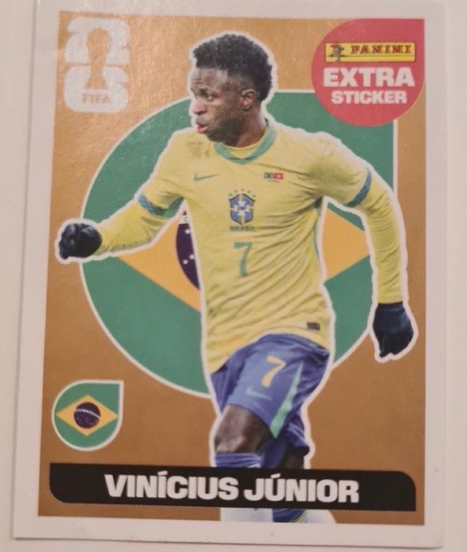 Panini Sammelbilder & Trading cards: Panini FIFA Extra Sticker Vinicius Junior neu bronze – Neu (gemäss Beschreibung) aus Wallisellen von gin_collector