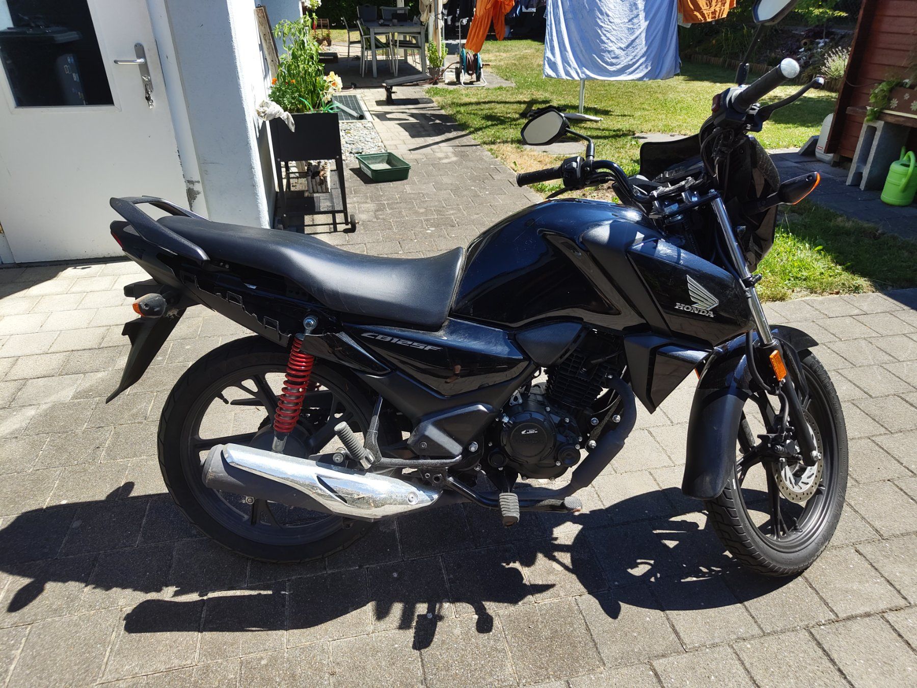Honda Strasse: Motorrad Honda CB125F schwarz – Gebraucht aus Kirchleerau von sil_gx9w 2