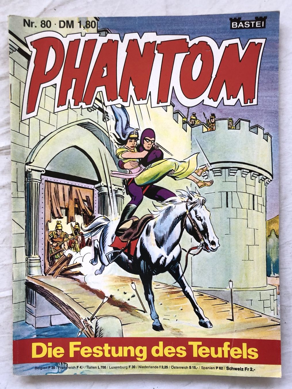 Fumetti: PHANTOM - Heft - Nr.80 - Bastei Verlag – Usato da Schaffhausen venduto da durruti