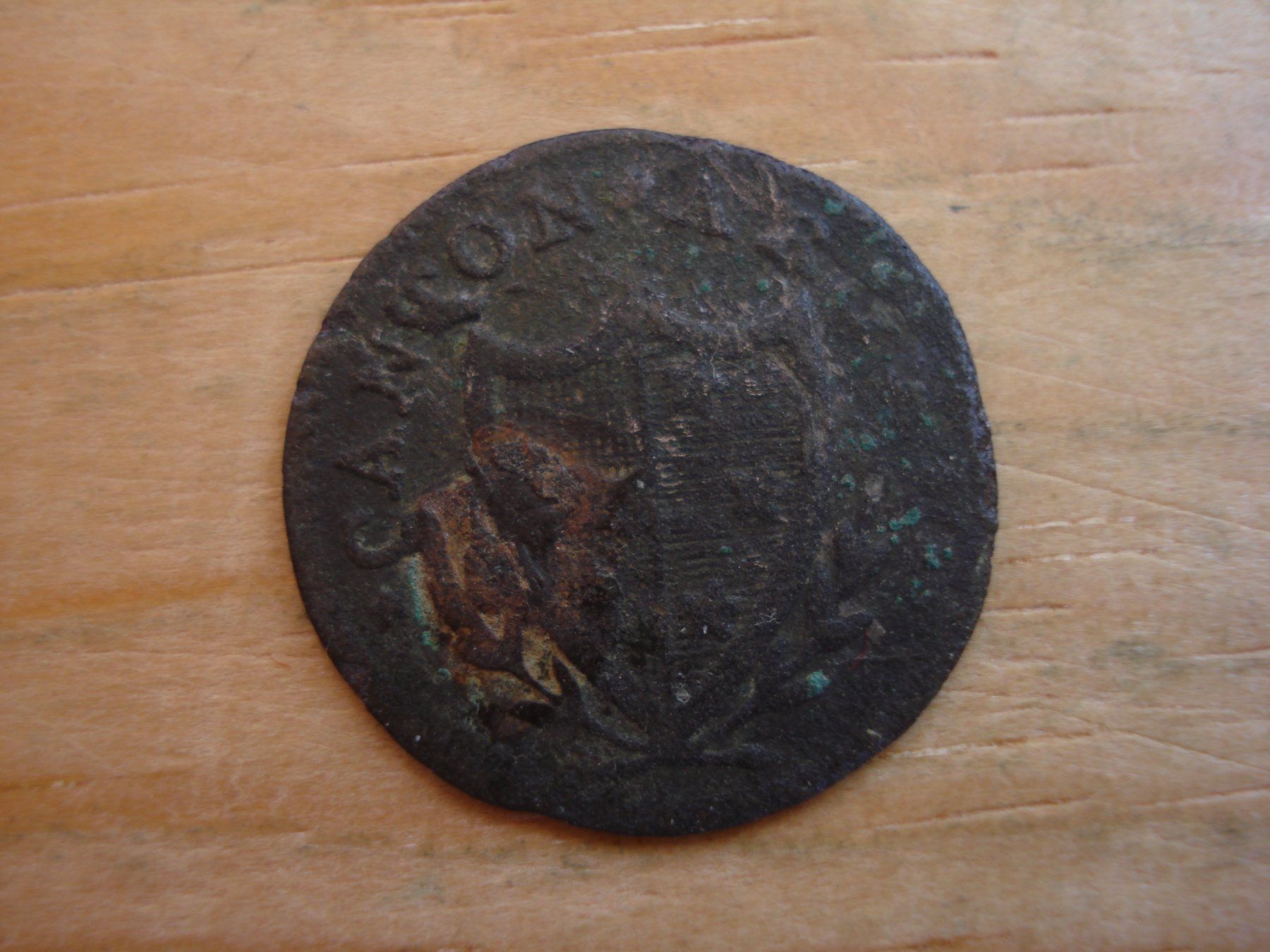 Alle Münzen: (H6) Aargau 2 Rappen 1814 – Gebraucht aus Erlach von Net-Coins