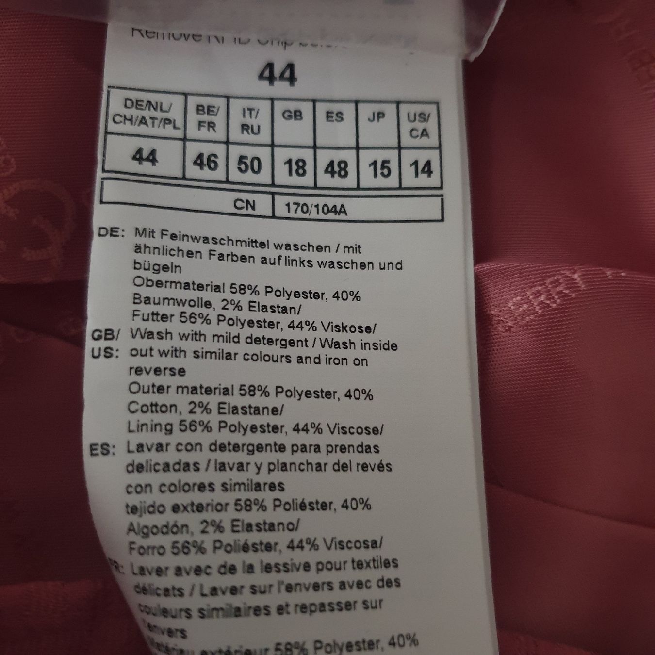 Gerry Weber Giacche: Gerry Weber, schöne neue Jacke Gr. 44 – Nuovo (secondo la descrizione) da Frenkendorf venduto da Moon111 4