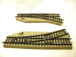 Neu OVP Märklin 5221 Handweichen Paar R 437mm 24° M Gleis