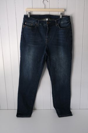 Damen Jeans Sheego dunkelblau Grösse 46 guter Zustand