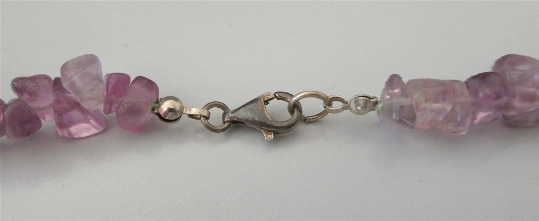 Ketten: Steinkette Jaspis Amethyst 925 Silber – Gebraucht aus Frauenfeld von ZAZ12 2