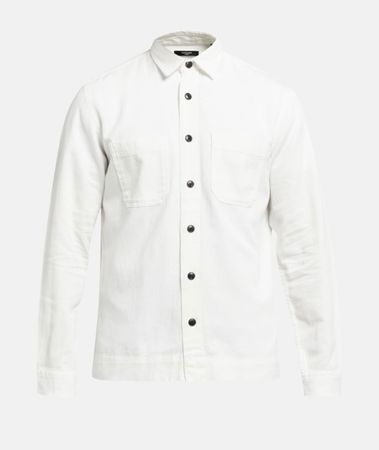 Jack & Jones, Jeansjacke/hemd weiss