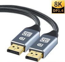 DisplayPort Kabel 2M 8K Gaming Monitor PC TV