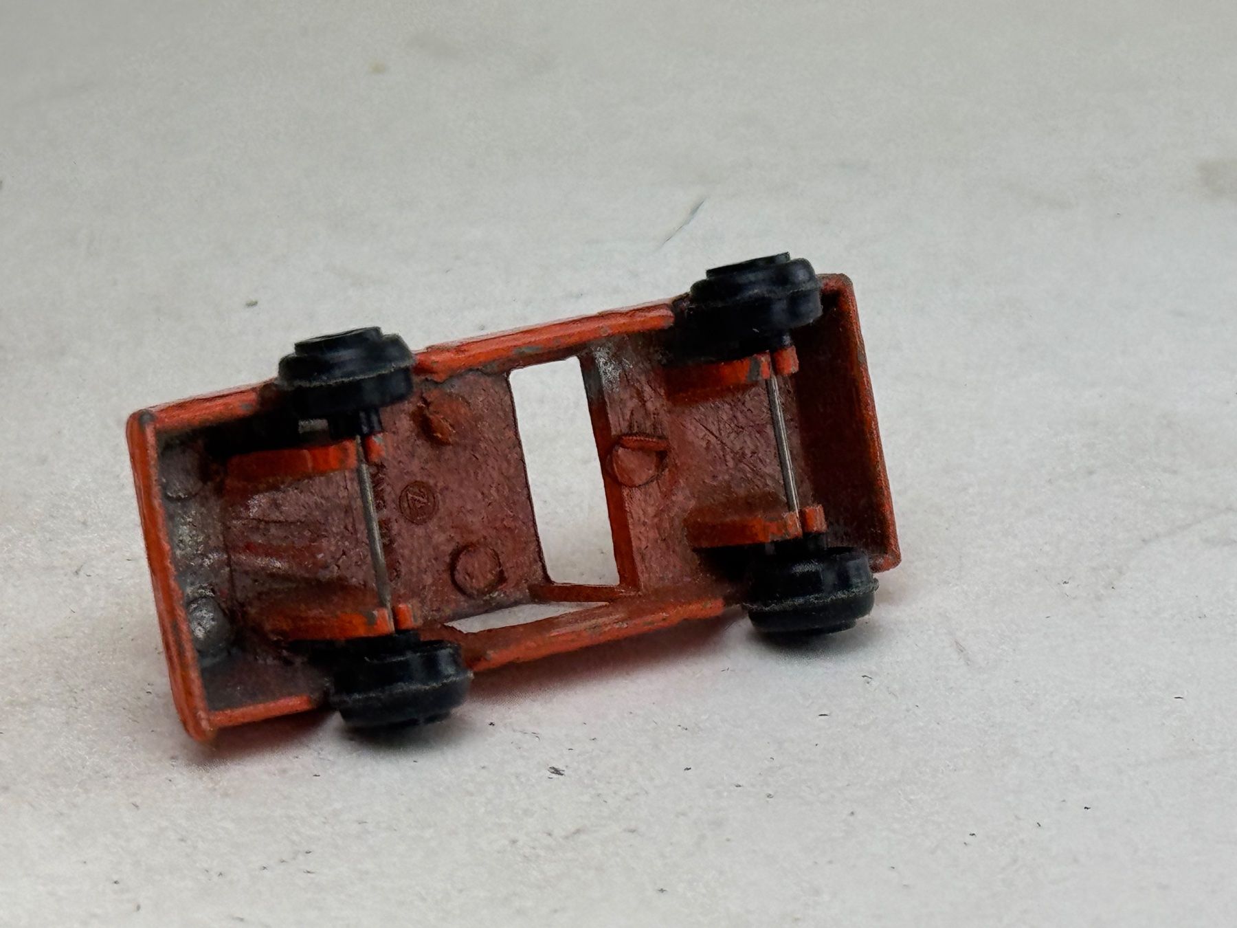 Jeep Modellini d'auto: GB5- Metallmodell Jeep orange – Usato da Elm venduto da Wikmtz 2