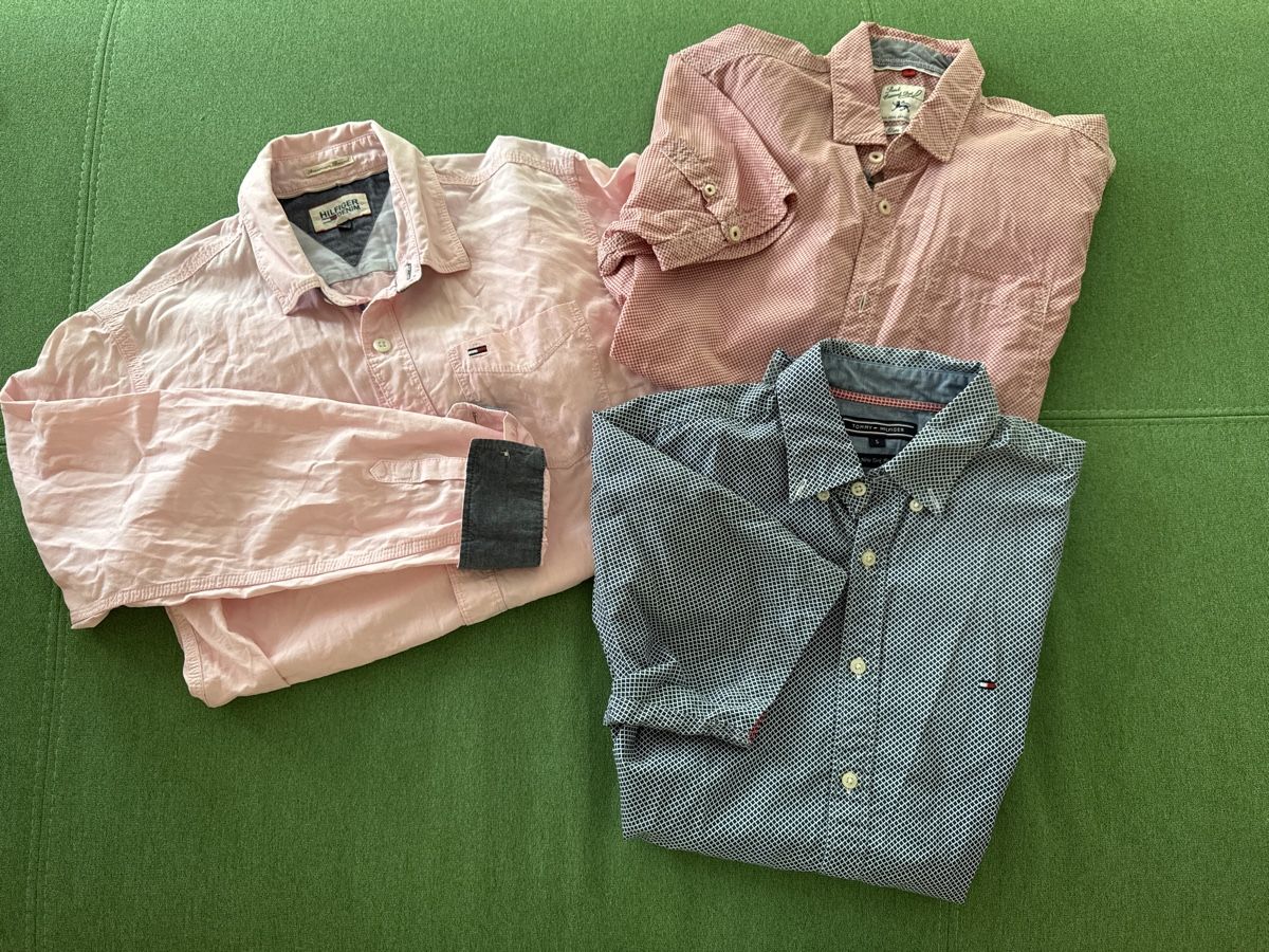 Tommy Hilfiger Camicie: Herrenhemden Gr. S, 3 Stück – Usato da embrach venduto da Spilz