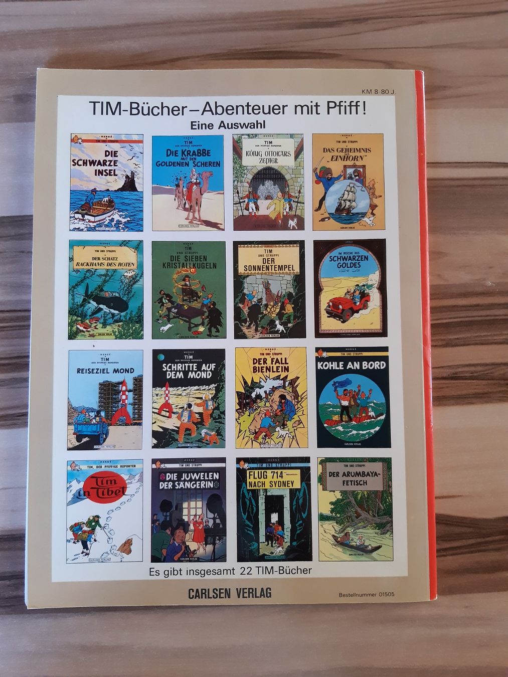 Comics: Tim und Struppi <Die Zigarren des Pharaos> – Gebraucht aus Seehof von Bozena13 1