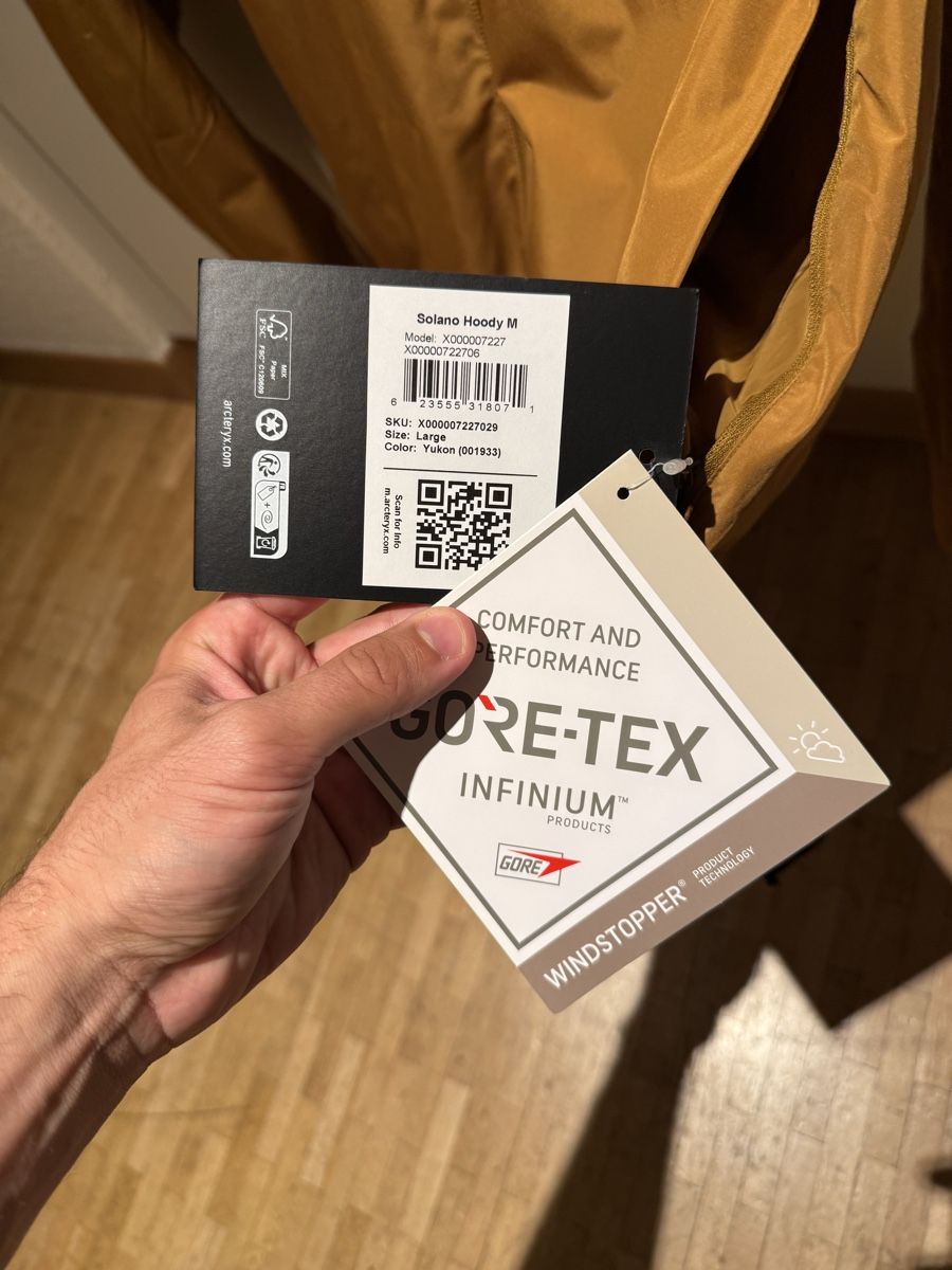 Arcteryx Vestes: Arcteryx Jacket Mustard – Neuf avec emballage d'origine à Genève par SG_73 1
