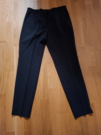 S.Oliver Black Label Stoffhose schwarz