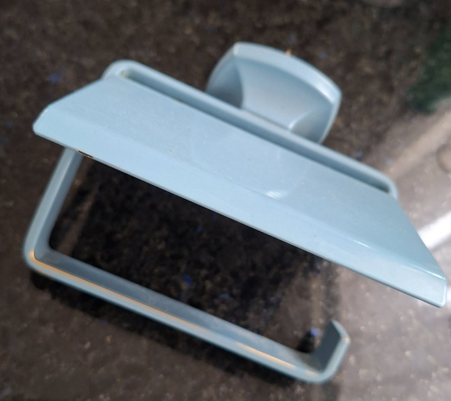 WC: Retro WC Papierrollenhalter hellblau - Vintage – Usato da Suberg venduto da Saeru5