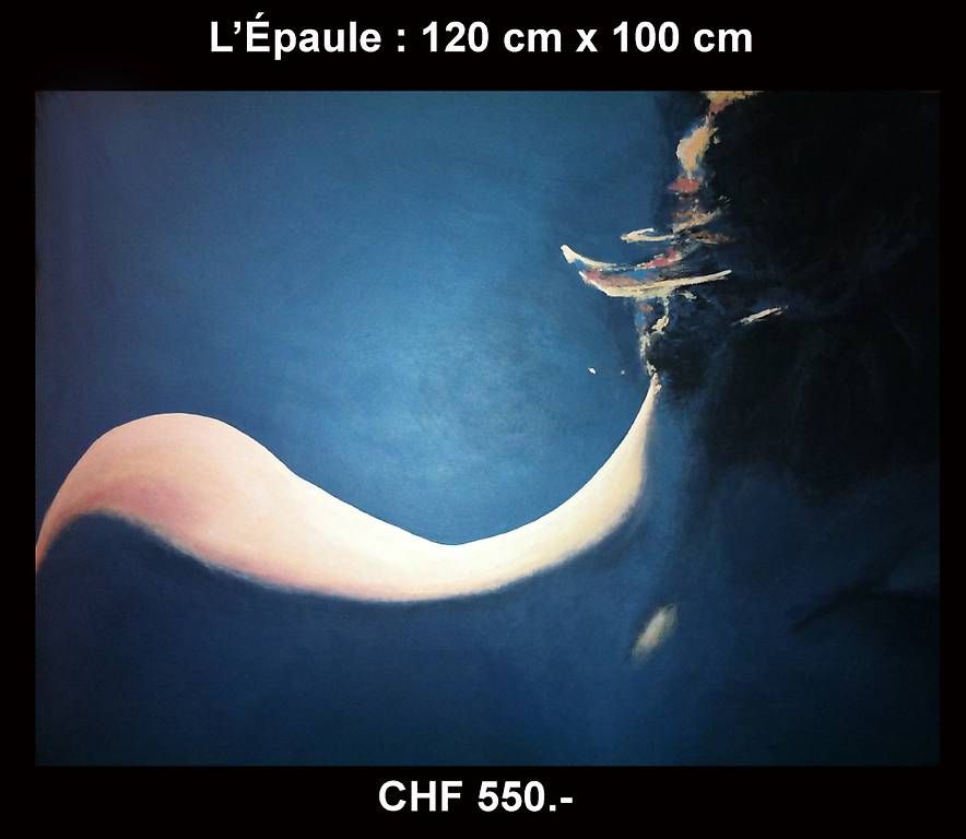 Dipinti: Grand tableau acrylique 120cm x 100cm – Usato da La Croix (Lutry) venduto da Jeceva
