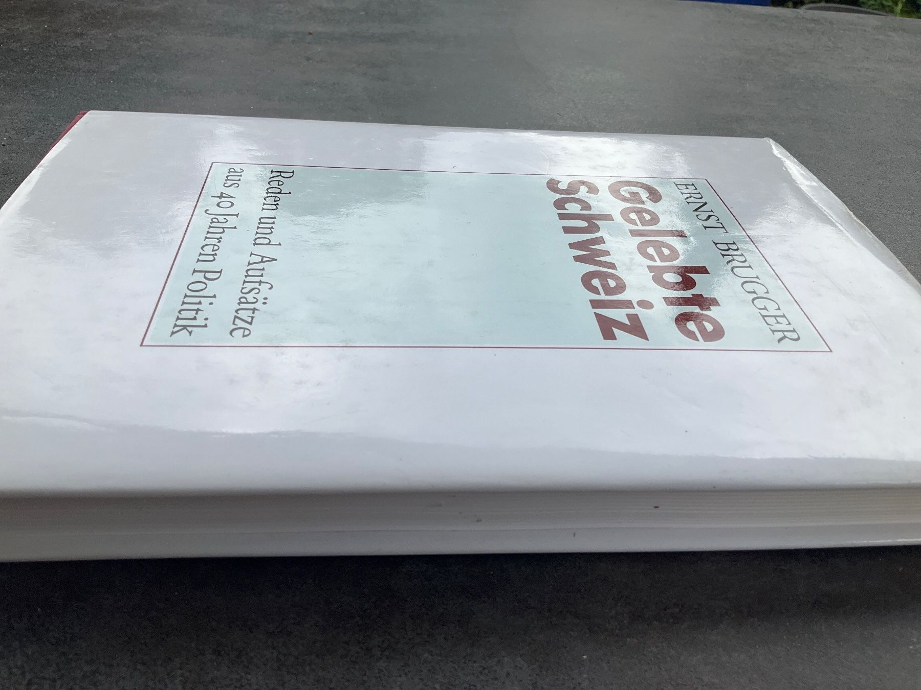 Livres: Ernst Brugger "Gelebte Schweiz" – D'occasion à Avenches par Lactobacille 3