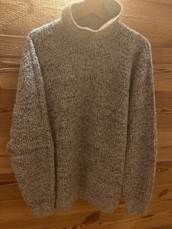 FLY 3 Sehr schönes Rollkragenpullover Blau Melange