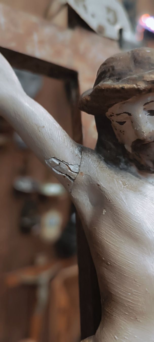 Statuette: Jesus Kreuz JNRJ ca.1840 – Usato da Reiden venduto da Zofi-Brocki 7