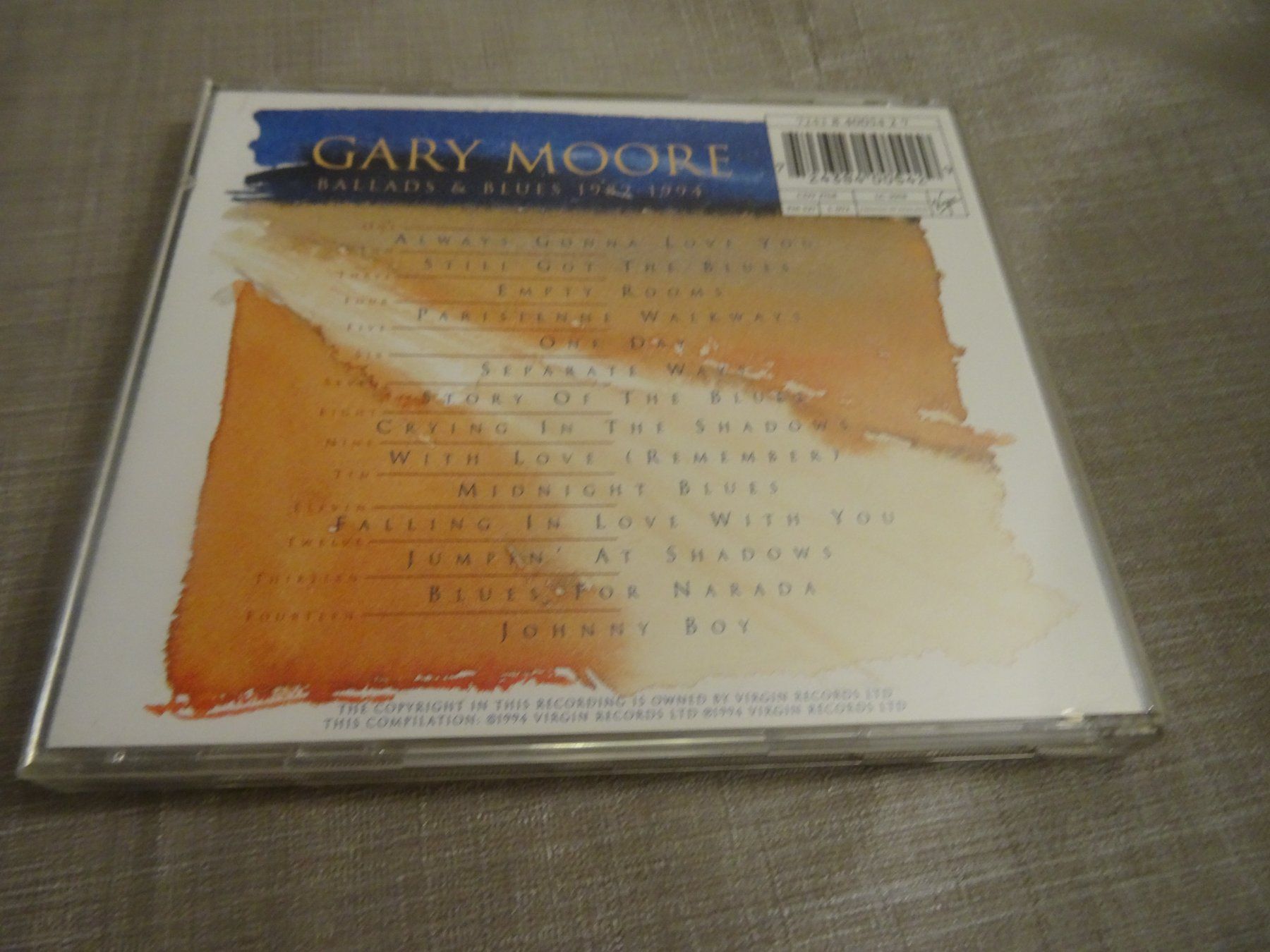 CD: Gary Moore - Ballads & Blues 1982-1994 CD – Usato da Olten venduto da Disc-Ausverkauf 1
