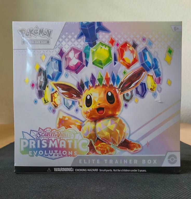 Pokémon Sammelbilder & Trading cards: Pokémon Prismatic Evolutions ETB eng – Neu und originalverpackt aus Basel von SwissVault