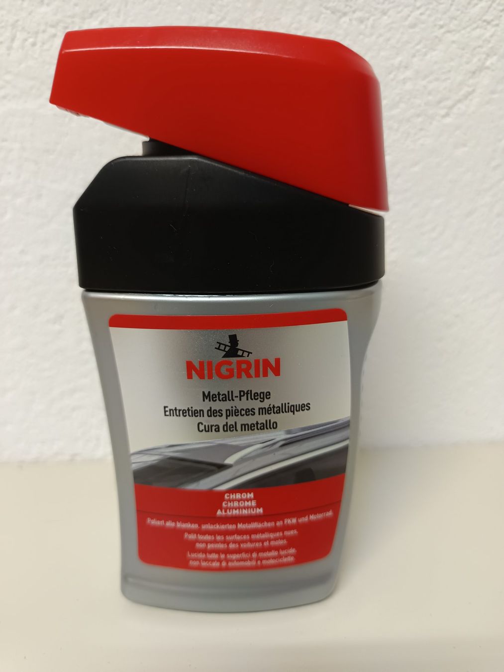 Pflegeprodukte: 4 x Metall-Pflege Nigrin à 300ml – Neu und originalverpackt aus Rüthi (Rheintal) von Balty 1