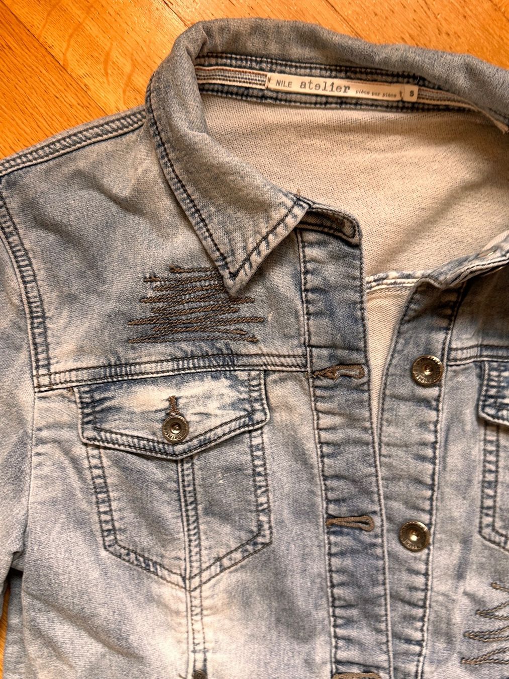 Nile Jacken: Washed Nile Jeansjacke Gr. S – Gebraucht aus Thun von 2015labc 1