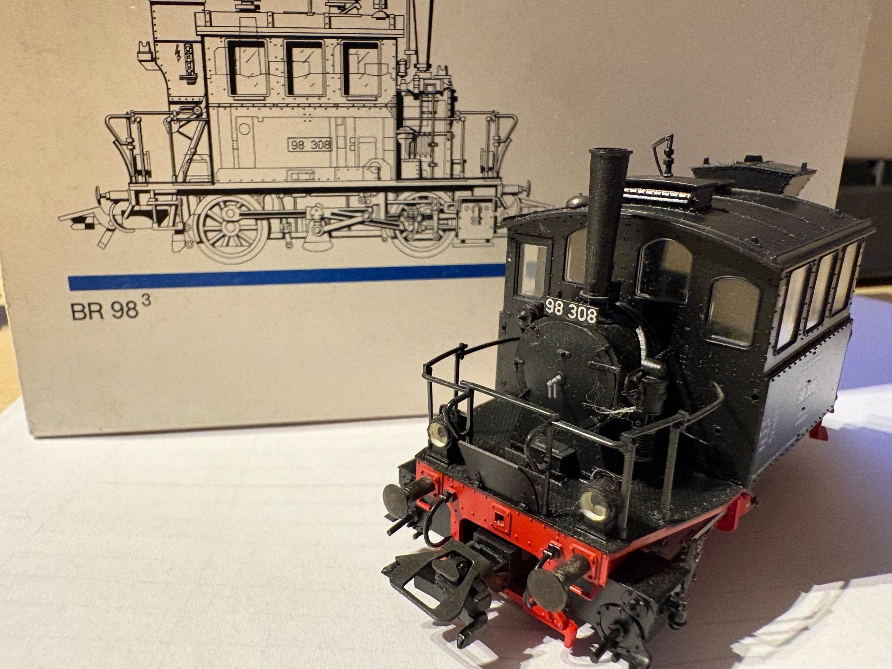 Märklin Modellini di ferrovie: Maerklin 3387 BR 98 !!Lire le descriptif !! – Nuovo e nell'imballaggio originale da Corcelles Payerne venduto da Pierre66 1
