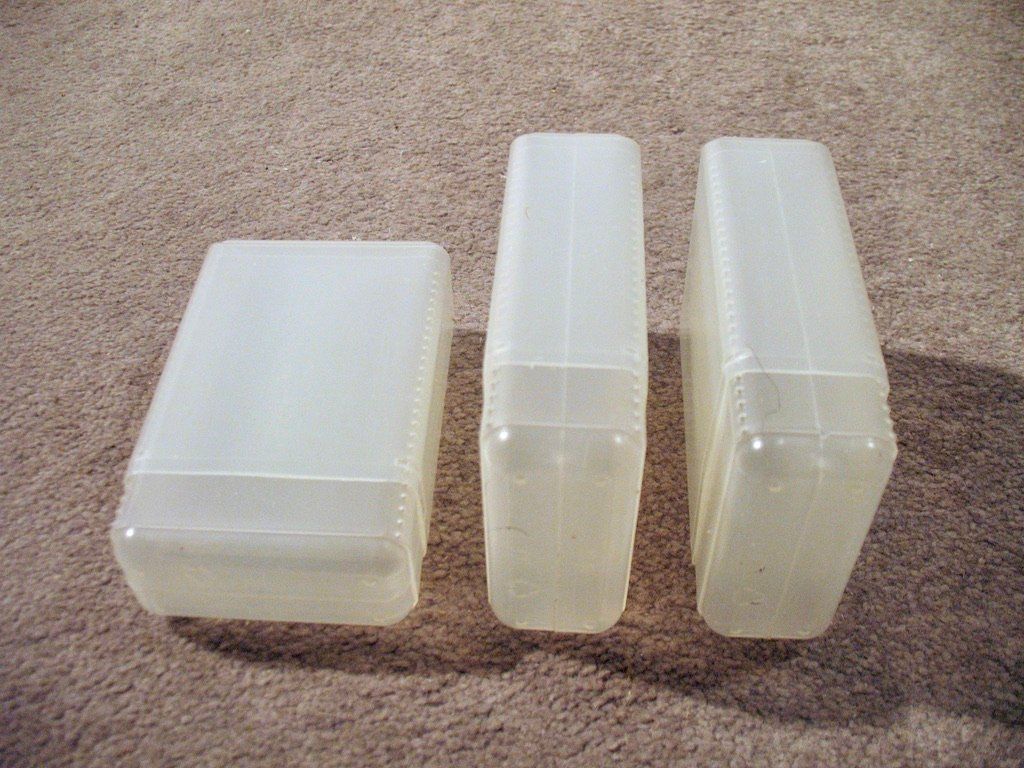 Contenitori & Simili: 3x Schiebe Schachtel transp Dose Box variabel Stifte Bohrer – Usato da Wil ZH venduto da Arbolero 6