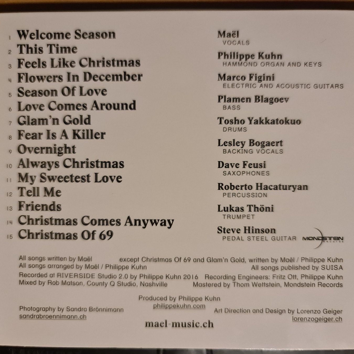 CD: Maël - feels like christmas – Usato da Dintikon venduto da Vexi 1