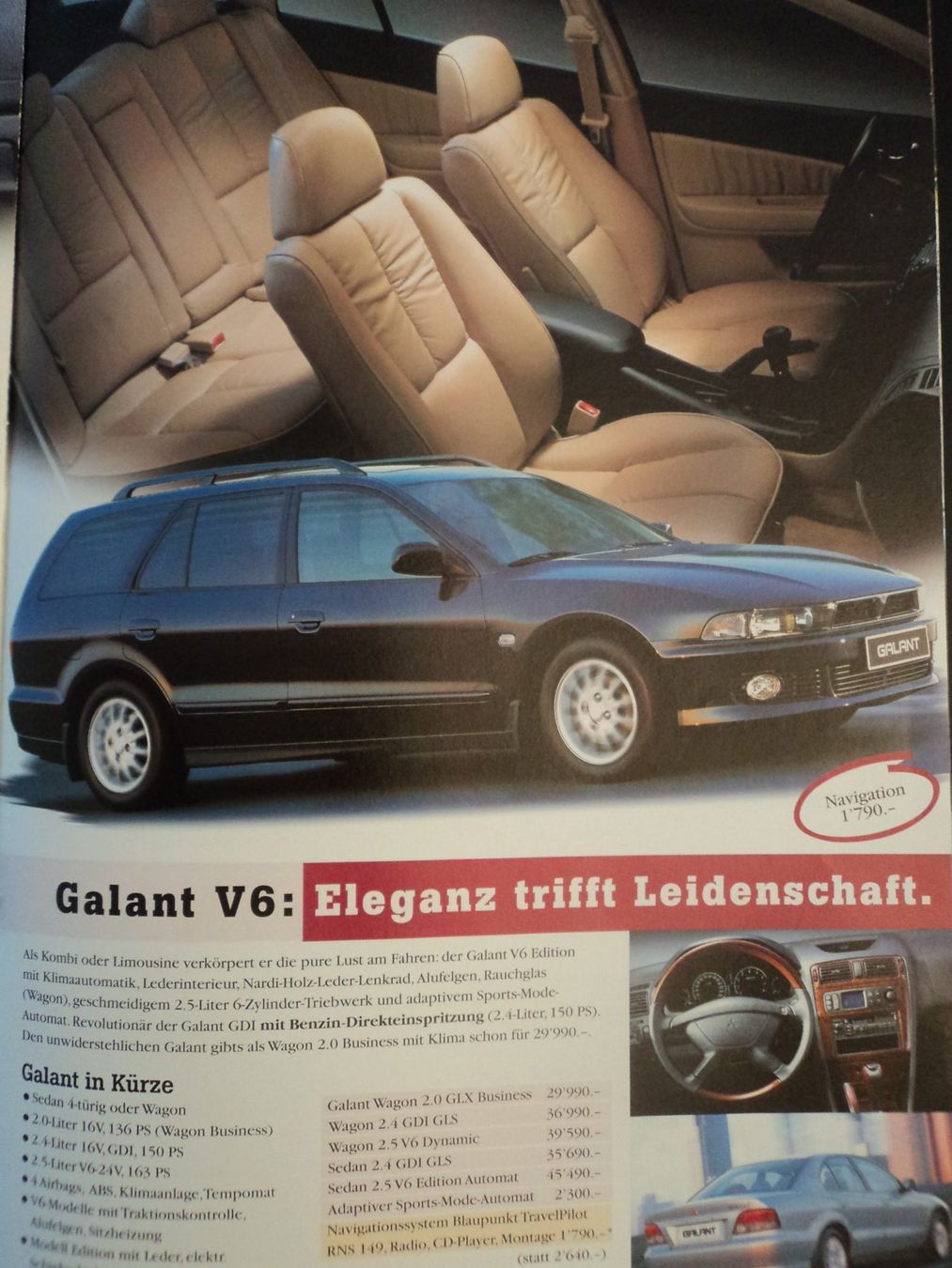 Mitsubishi Documenti: Prospekt Mitsubishi News 2000 mit Lancer Evolution , Pajero – Usato da Schwarzenburg venduto da modelCARama 7