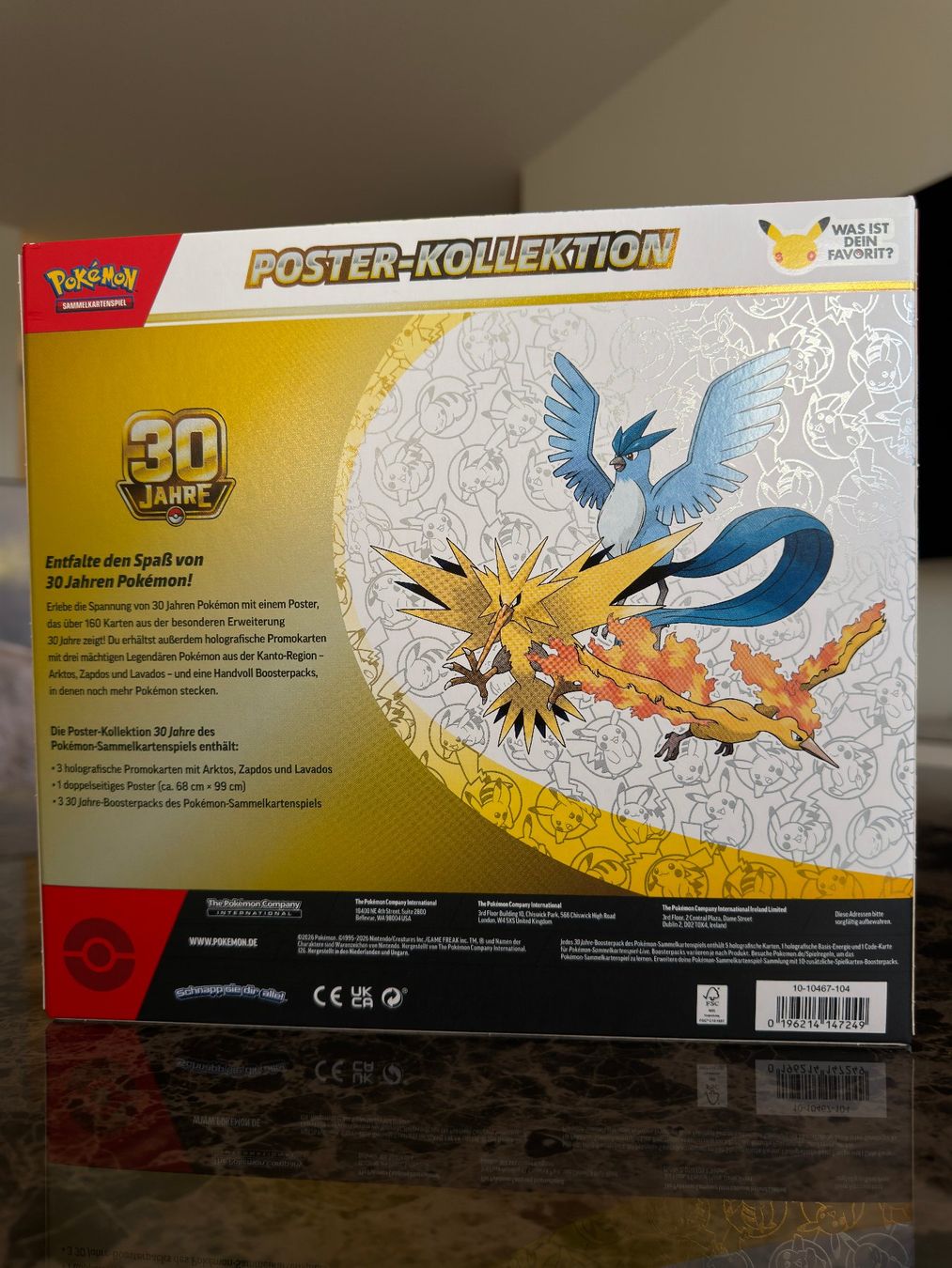 Pokémon Carte collezionabili: Pokémon 30th Celebration Poster Collection - DE – Usato da Schlieren venduto da JoyBoy97 1