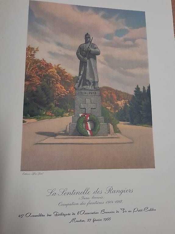 Grafiken & Lithographien: Lithographie Sentinelle des Rangiers 1914-1918 – Gebraucht aus Bulle von pmcavalheiro 1