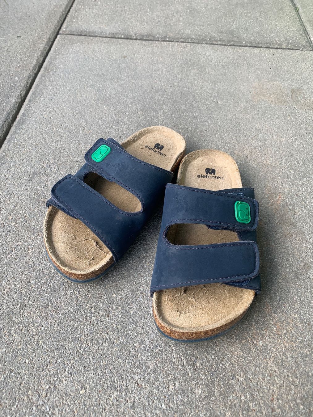 Elefanten Scarpe per ragazzi: Elefanten Kinder-Schlappen, blau, Gr. 27 – Usato da Mollis venduto da wah_p9lr
