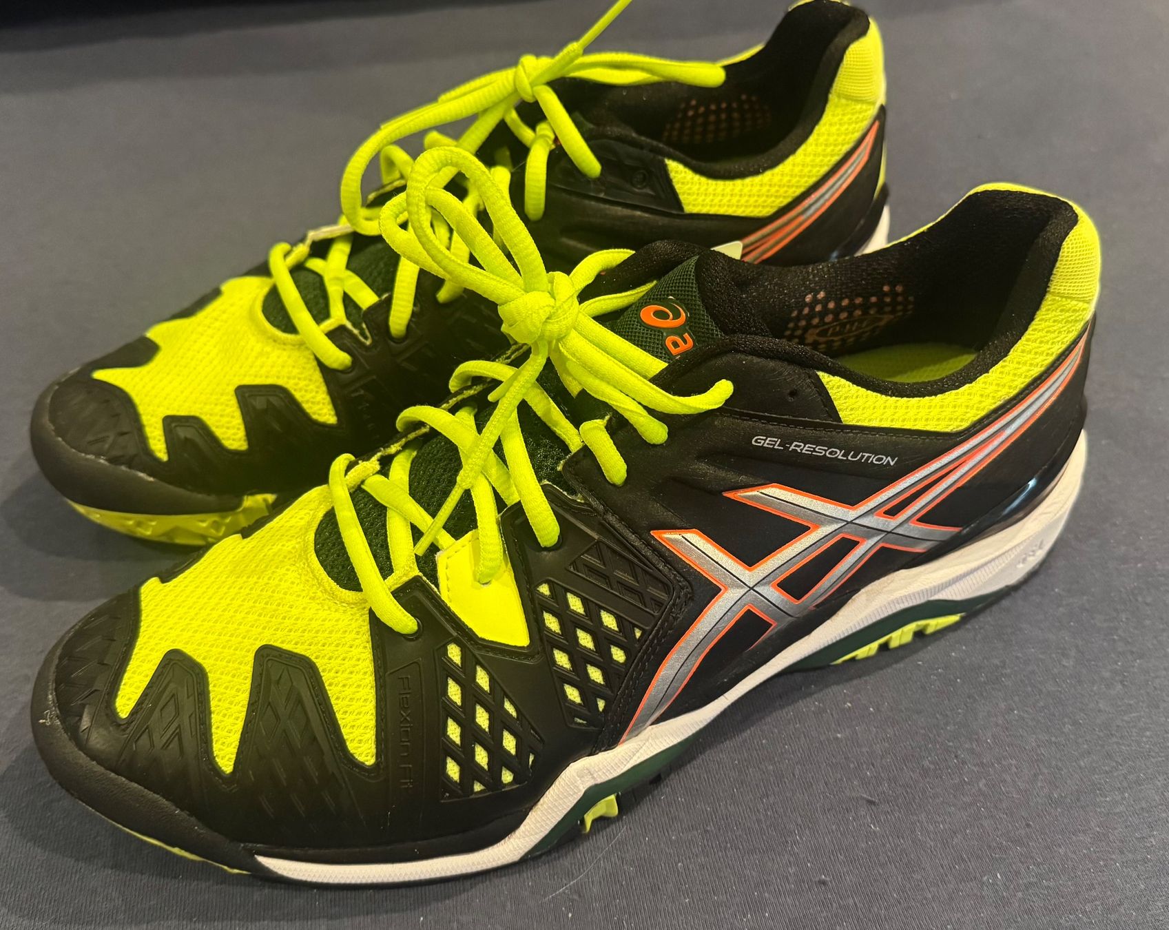 Asics Scarpe da uomo: **** ASICS GEL-RESOLUTION 6 EU 45 **** – Nuovo (secondo la descrizione) da Giumaglio venduto da soloemi 1