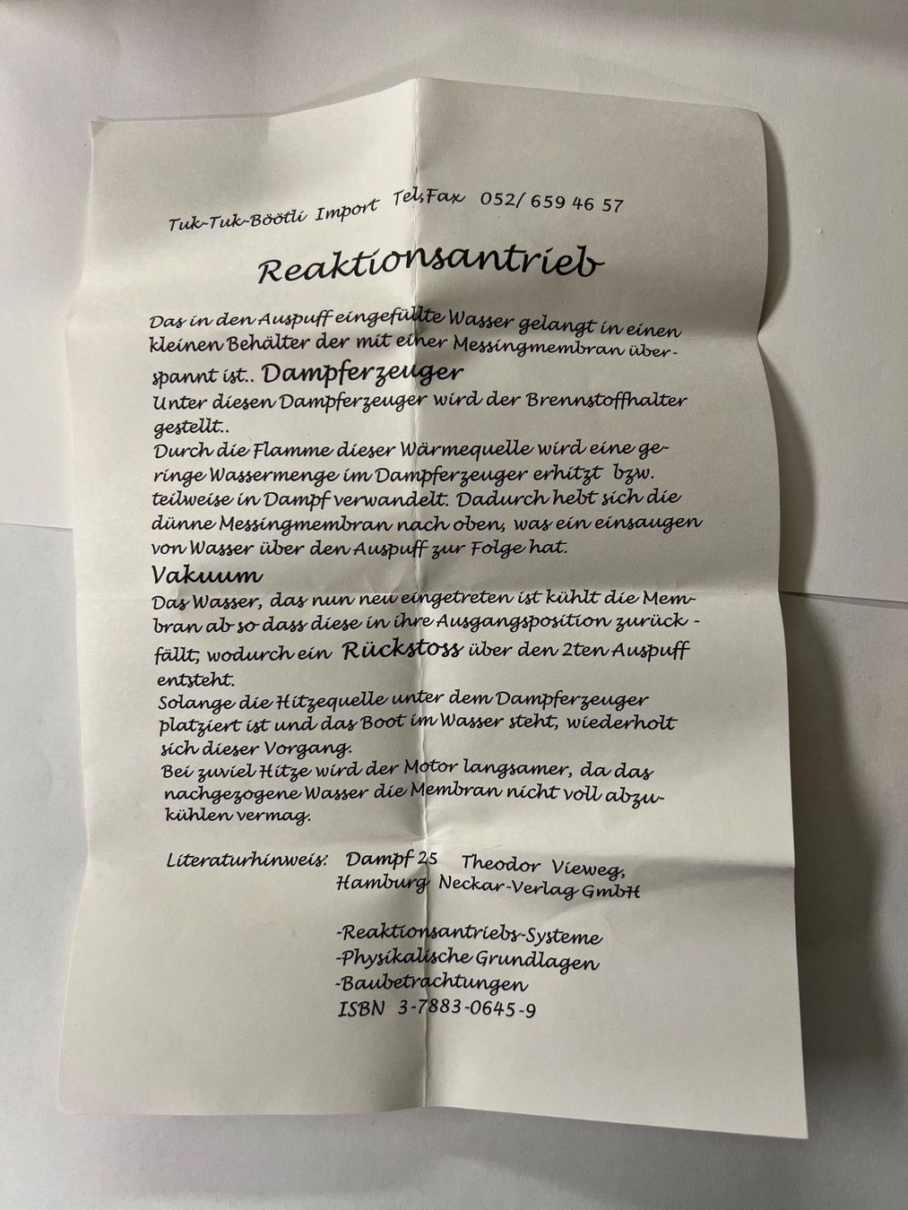Giocattoli: Original Tuk-Tuk Böötli – Usato da Dietlikon venduto da Raffels 2