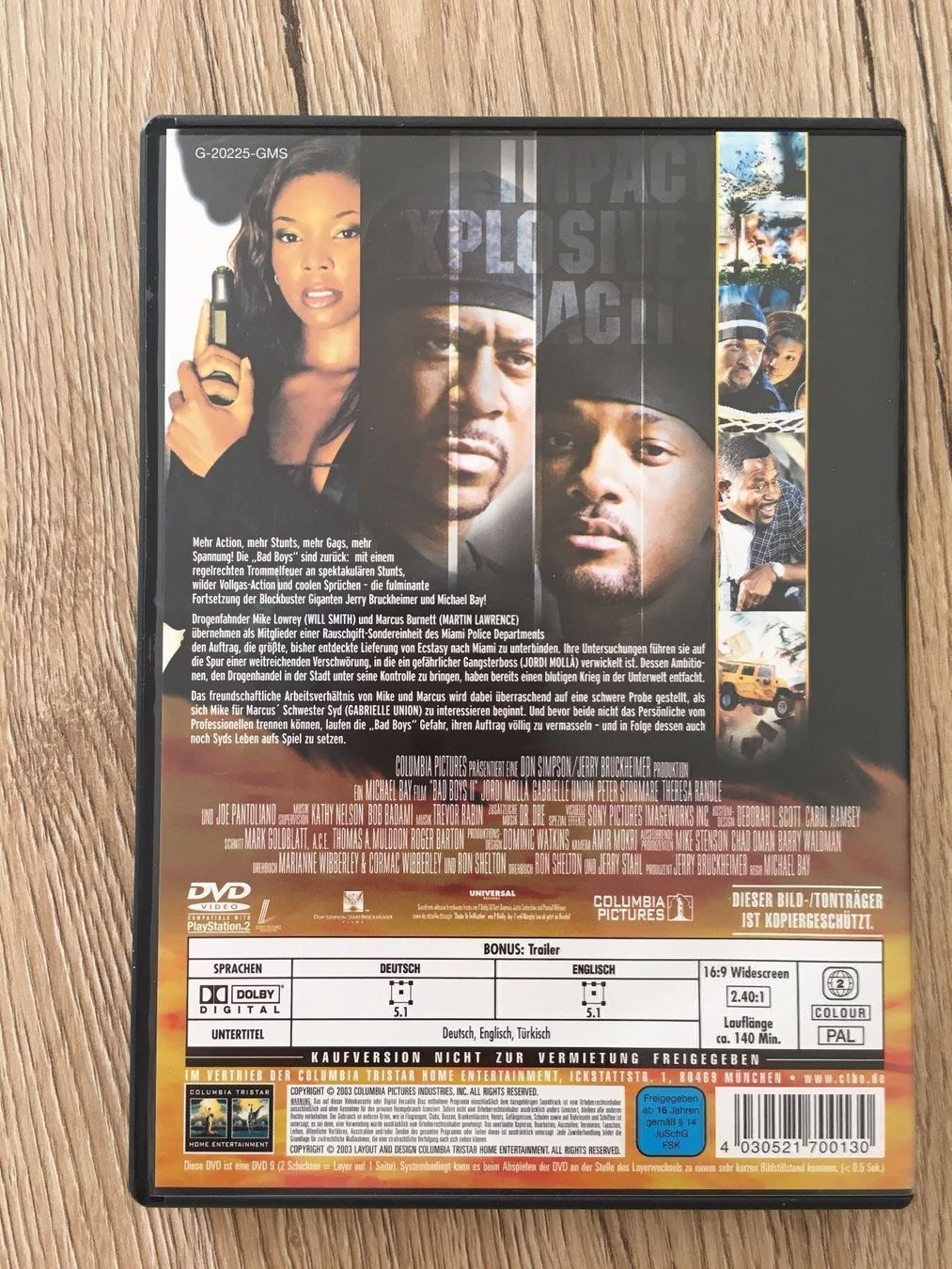Alle DVDs: DVD Bad Boys II Kinofassung – Gebraucht aus Glattbrugg von riseca 1