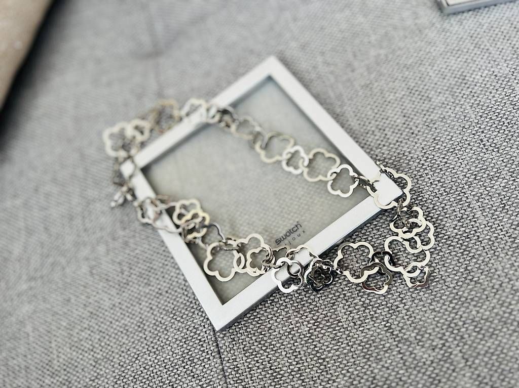 Catenine: SWATCH collier argenté – Usato da Echallens venduto da fayetrahel 1