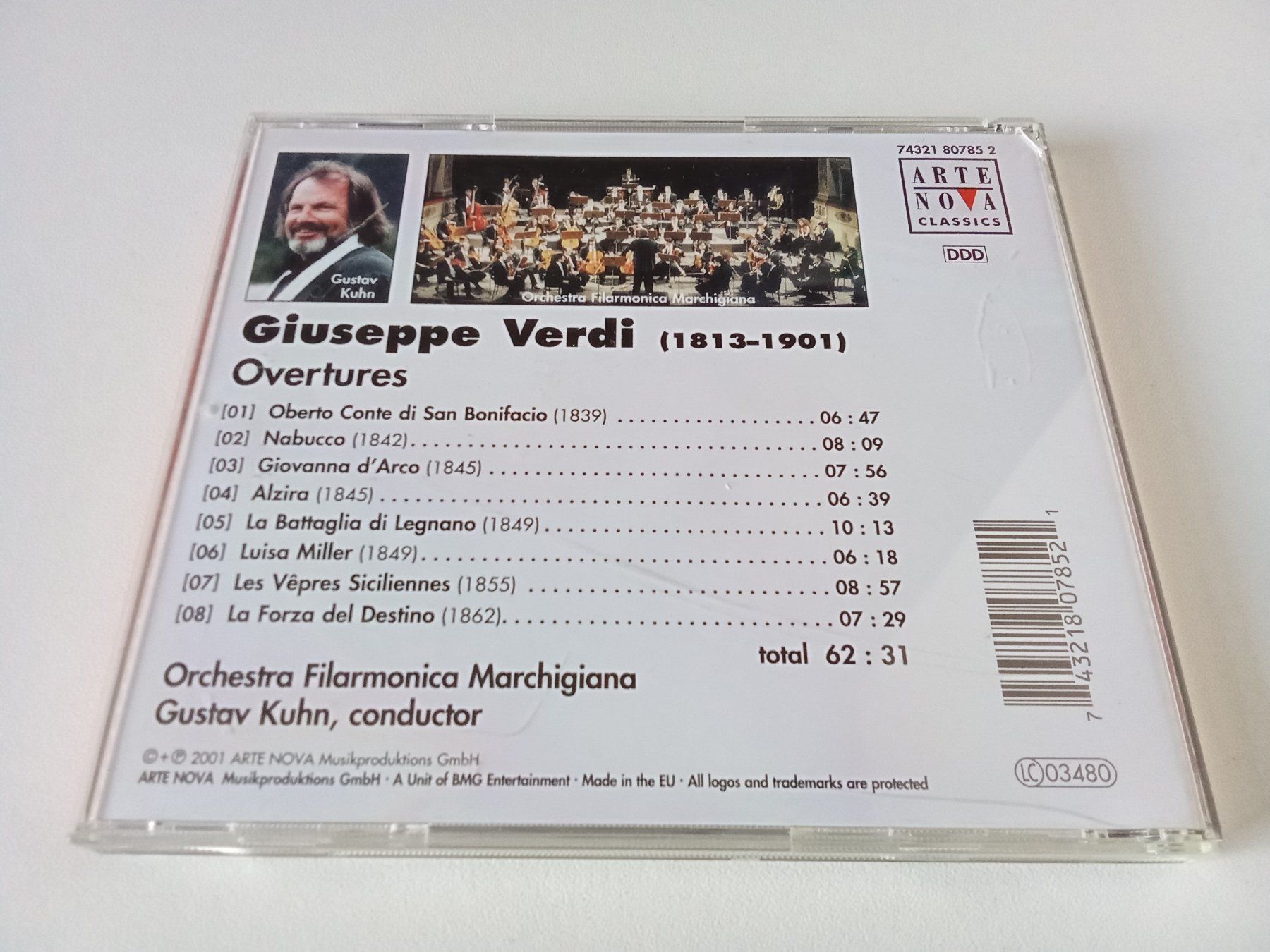 CD: Giuseppe Verdi, 8 Ouvertüren – Usato da Bilten venduto da Bora3 1