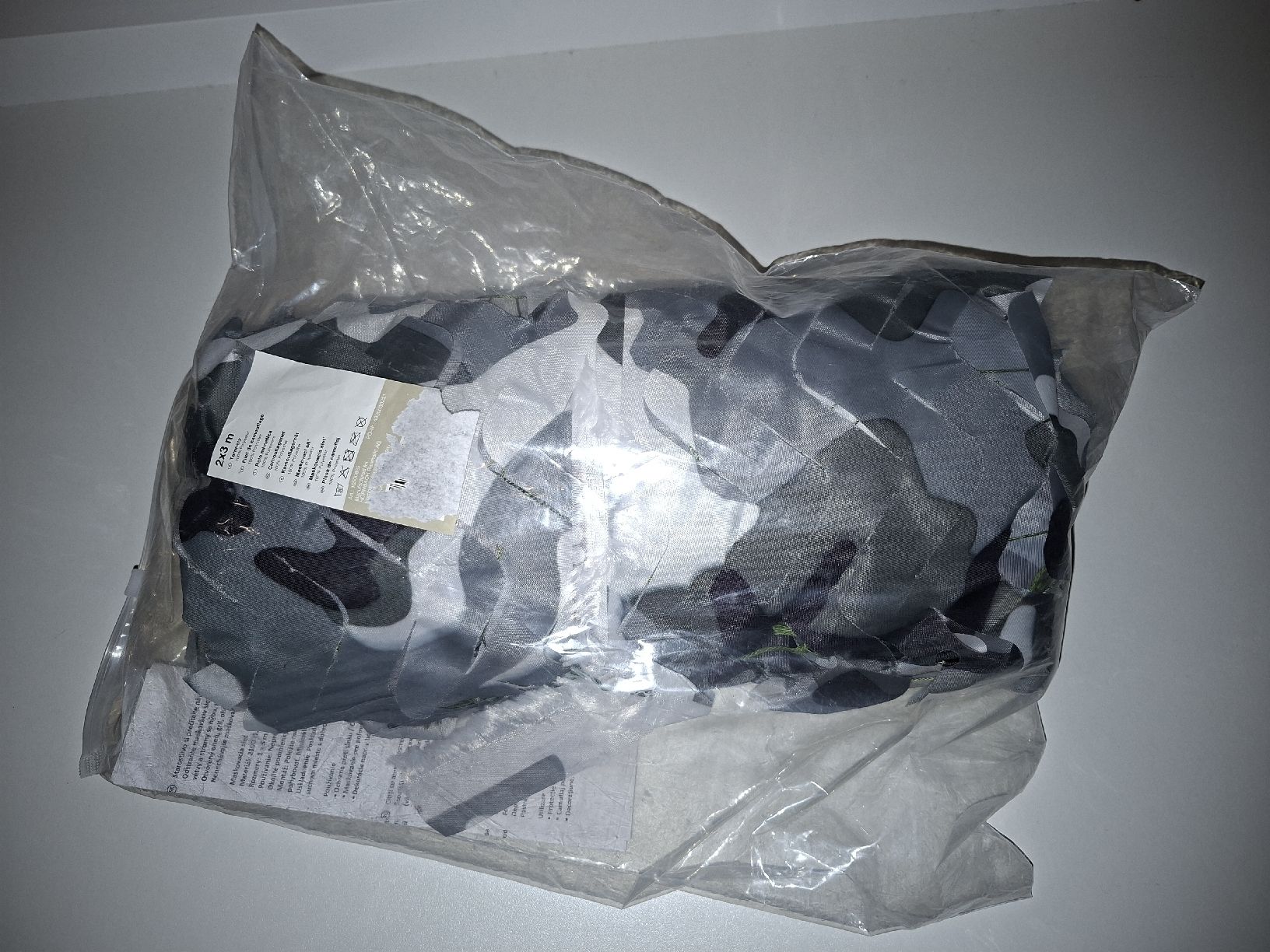 Sonstiges zu Militär: Tarnnetz 2x3 m Polyester grau neu in OVP – Neu und originalverpackt aus Au TG von aatec_105
