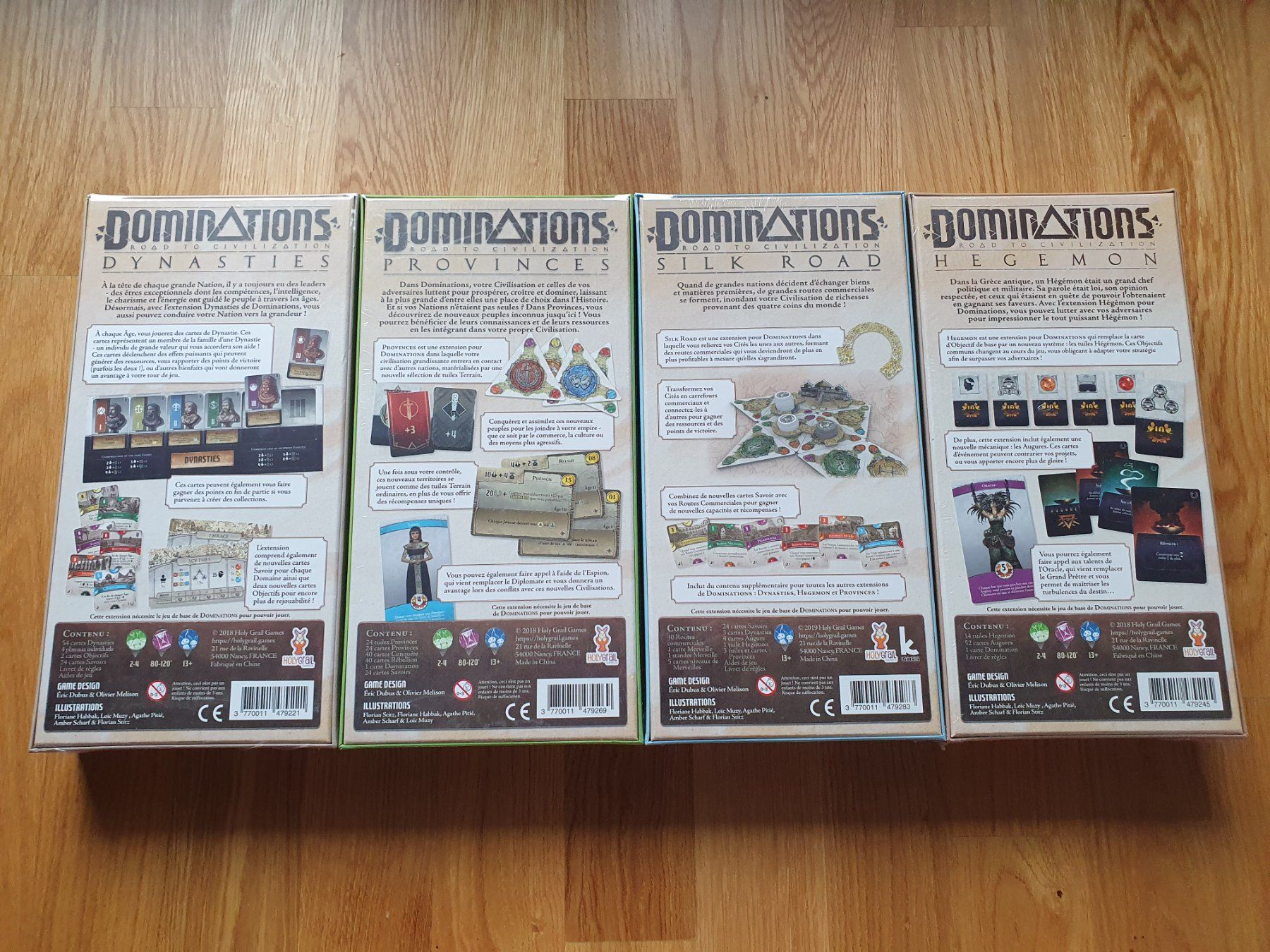 Giochi: Dominations Special ed. + 5 extensions (Kickstarter edition) – Nuovo e nell'imballaggio originale da Puidoux venduto da Svreber 4