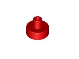 LEGO - 50x Red Round 1x1 with Bar  - 20482 - NEW