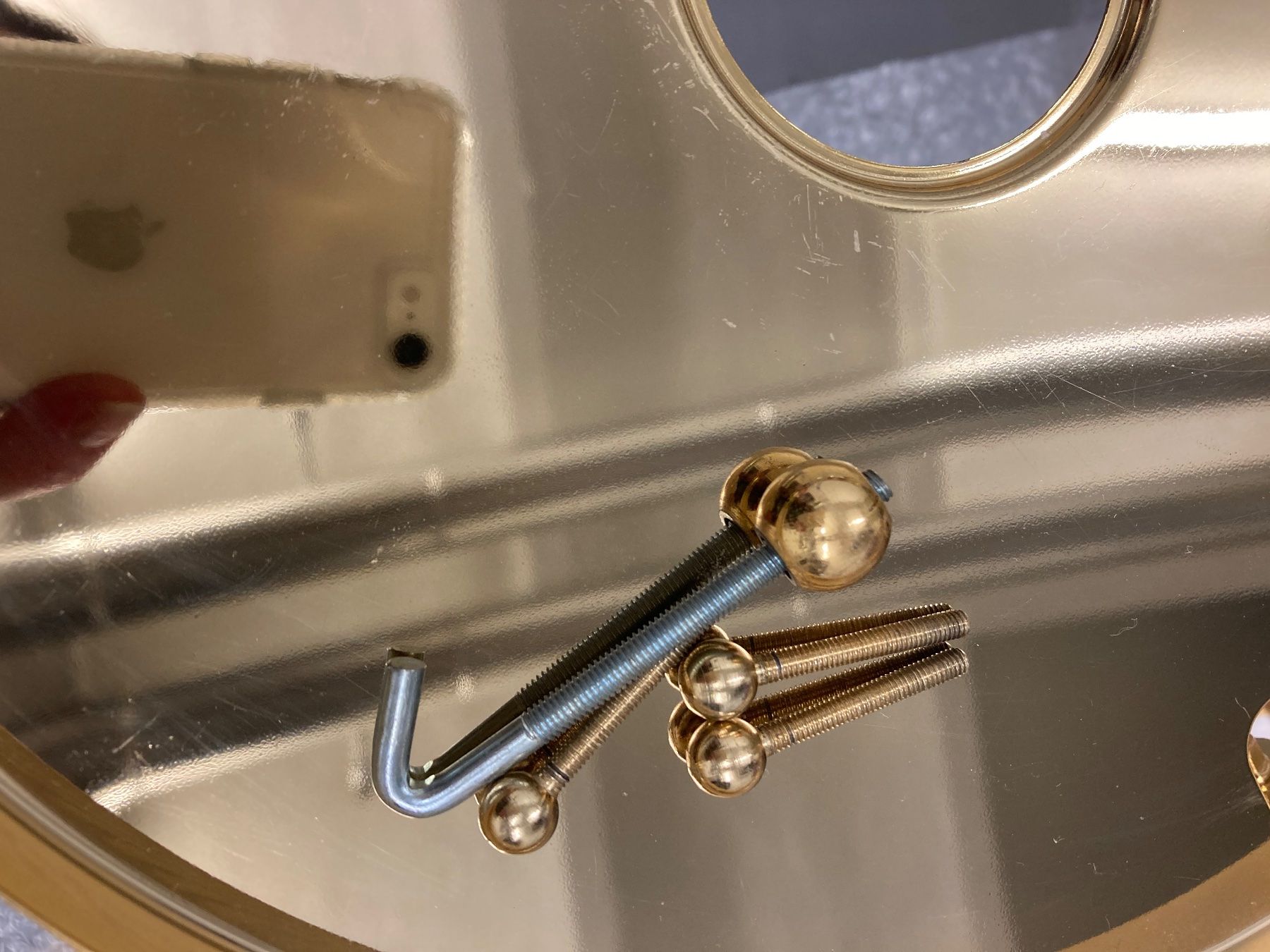 Kronleuchter & Deckenlampen: Wunderbare Deckenlampe Murano Glas Messing Vintage Top – Gebraucht aus Zürich von kostbares 3