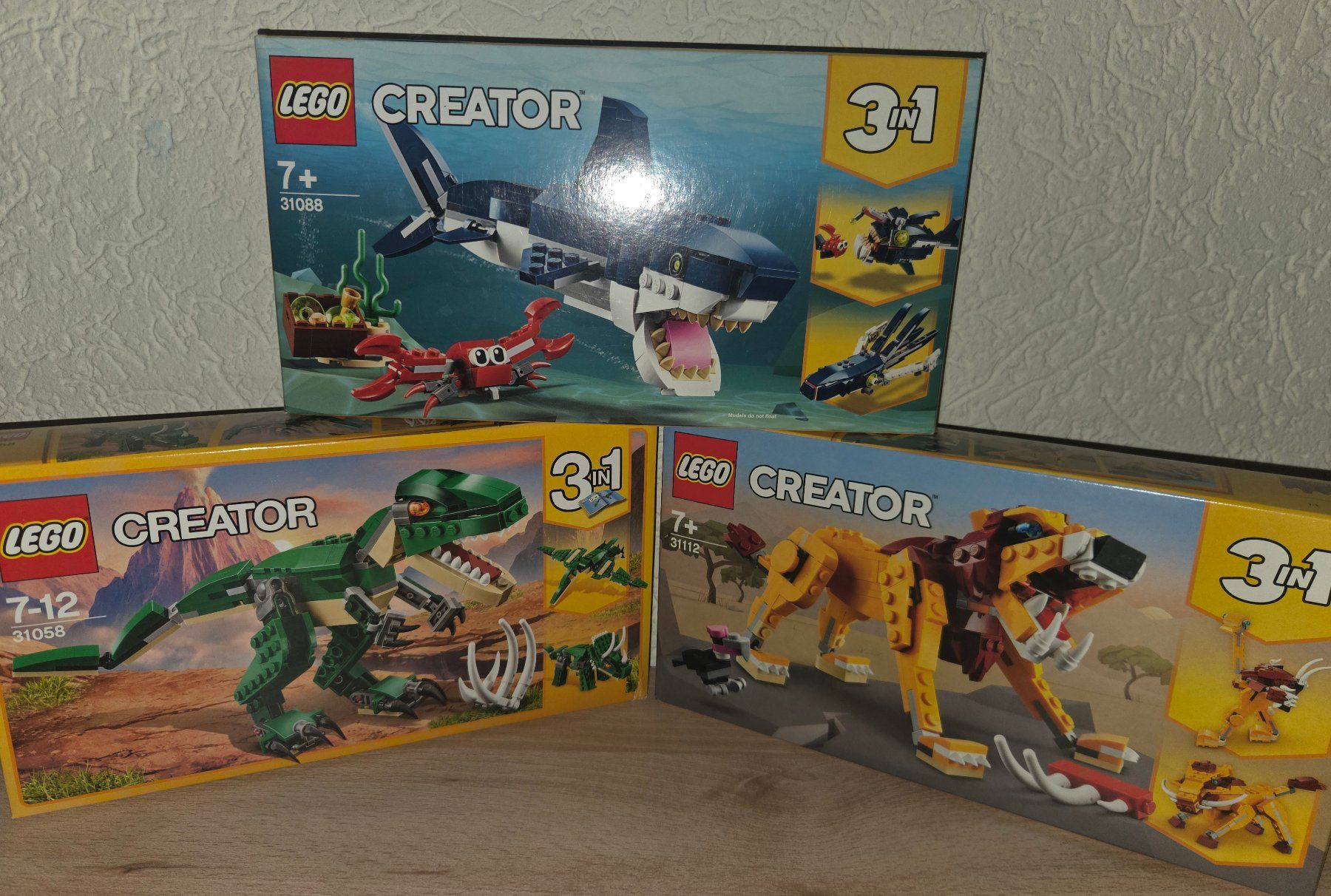 Lego Kit di costruzioni: Lego Creator 31058 / 31088 / 31112 – Nuovo e nell'imballaggio originale da Ersigen venduto da steven0110