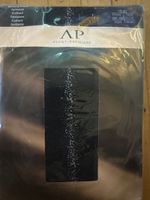 Elegante AP Strumpfhose Gr. 40/42-42/44 schwarz Glitzer, neu