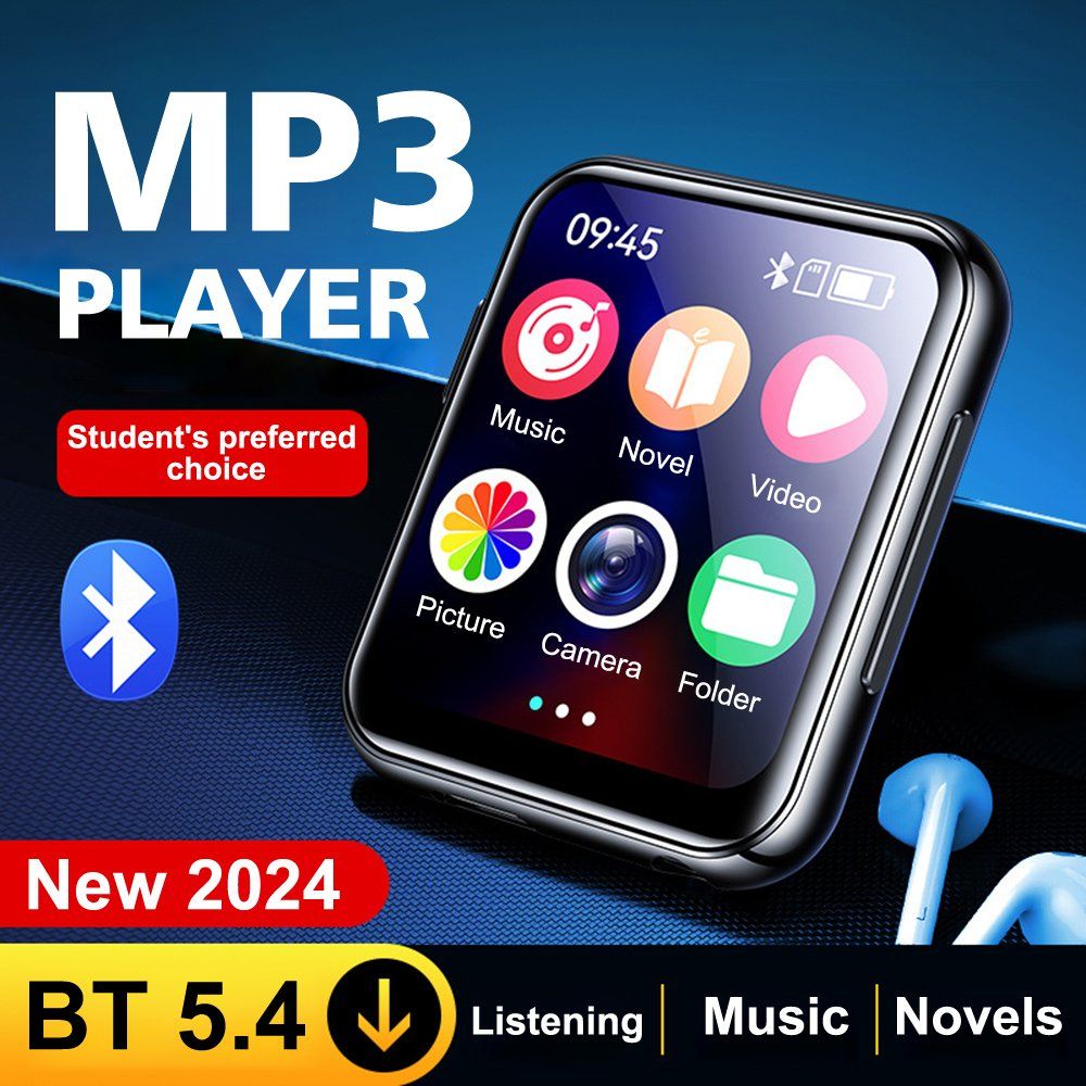 Tragbarer Mediaplayer: MP3-Musikplayer Bluetooth MP4 Touchscreen Lautsprecher kamer – Neu und originalverpackt aus Genève von Top-Trend 5