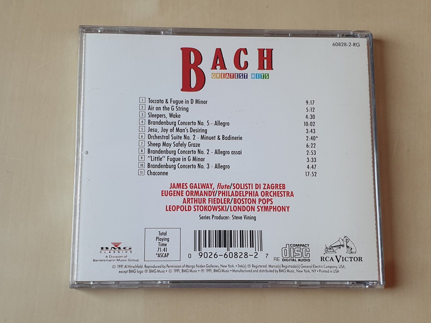 CD: Bach Greatest Hits – Usato da Stansstad venduto da collectorsshop 1