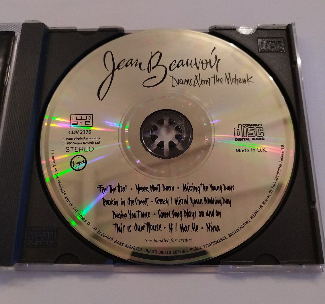CD: CD Jean Beauvoir - Drums along the Mohawk – Usato da Buchs ZH venduto da Bighusky 2